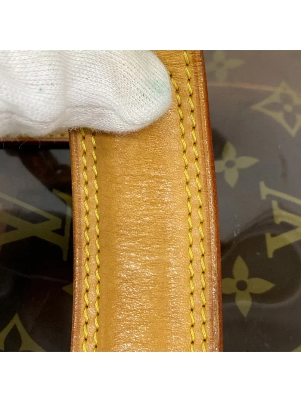 Louis Vuitton Tote Monogram Vinyl Cover Amble PM Brown - Picture 9 of 10